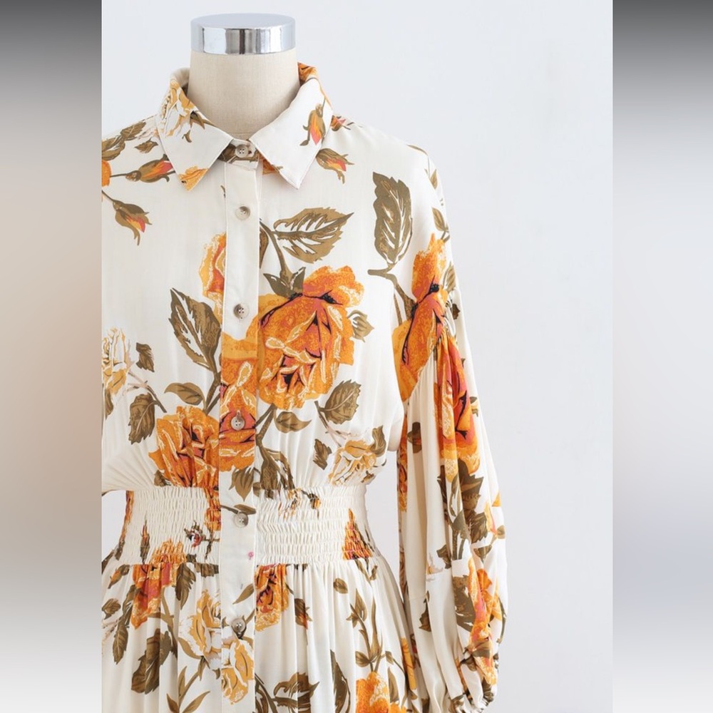 Chicwish | Orange Blossom | Maxi Dress